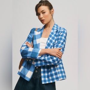 Hutch Gingham Blazer
